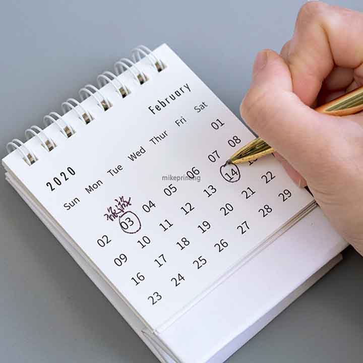 Spiral Binding Portable Small C